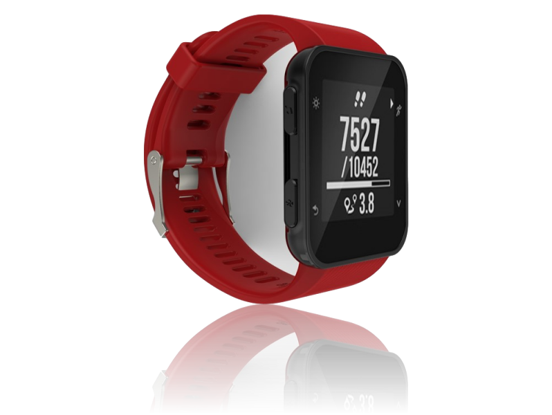 Silicone rem til Garmin Forerunner 35-Rød