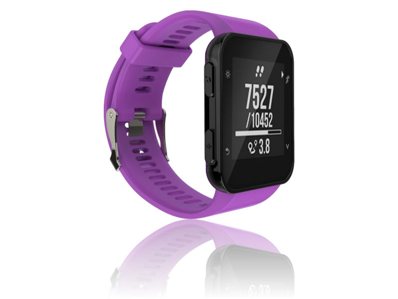 Silicone rem til Garmin Forerunner 35-Lilla