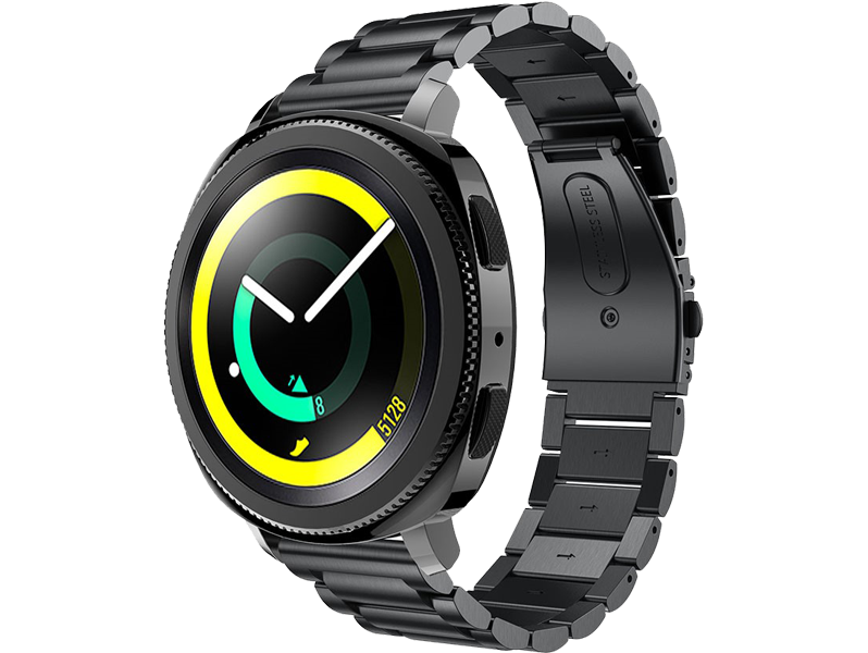 Evermart Bolzano Rem Til Garmin Vivomove 3S / Vivoactive 4S-Sort Garmin Vivomove 3S