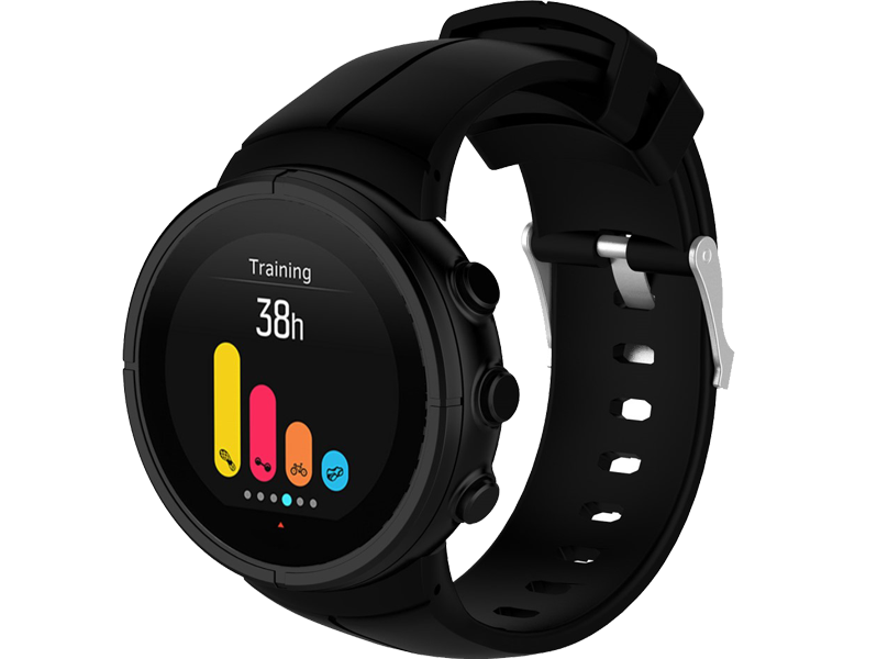 Evermart Silicone Rem Til Suunto Spartan Ultra-Sort Suunto Spartan Ultra