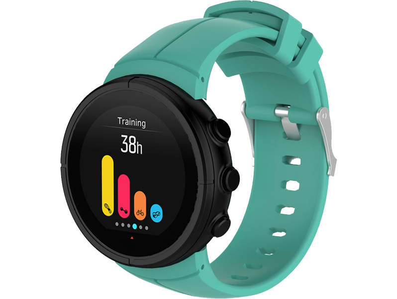 Silicone Rem Til Suunto Spartan Ultra-Lyseblå