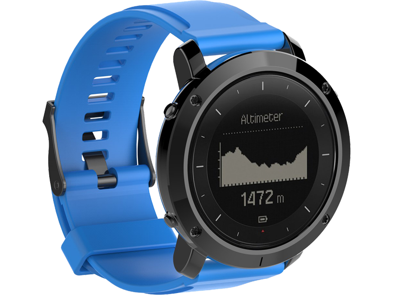 Evermart Silicone Rem Til Suunto Traverse / Suunto 7 / Suunto 9 / 9G-Blå Suunto Traverse