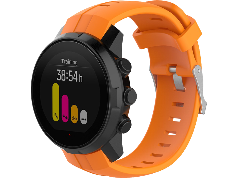 Evermart Silicone Rem Til Suunto Spartan Sport-Orange Suunto Spartan Sport