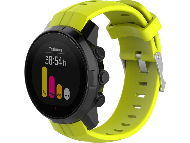 Silicone Rem Til Suunto Spartan Sport-Grøn
