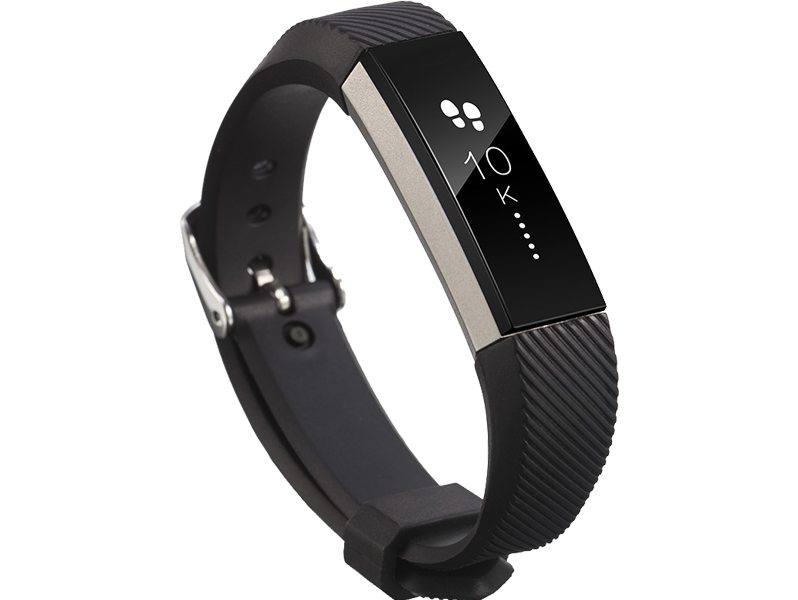 Silicone rem til Fitbit Alta / Alta HR / Ace 1-Sort