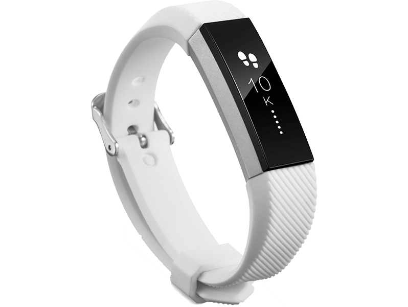 Silicone rem til Fitbit Alta / Alta HR / Ace 1-Hvid