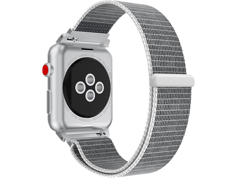 Suwon velcro rem til Apple Watch-Sølv-42 mm