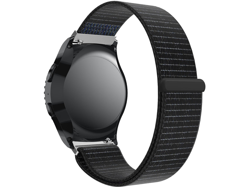 Suwon Velcro Rem Til Samsung Gear S2 Classic / Sport / Galaxy Watch 42Mm-Sort