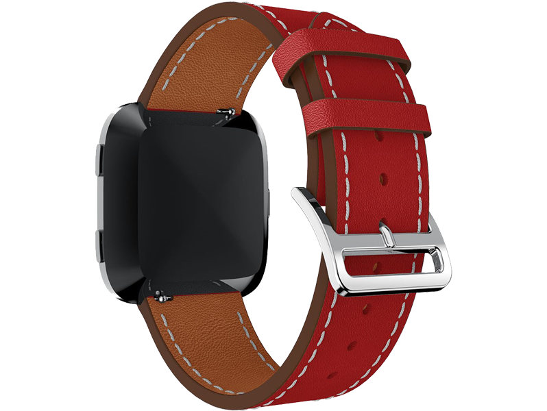 Evermart Terni Rem Til Fitbit Versa / Versa Lite / Versa 2-Rød Fitbit Versa / Versa Lite