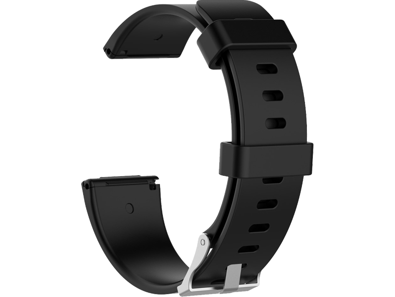 Evermart Silicone Rem Til Fitbit Versa / Versa Lite / Versa 2-Sort Fitbit Versa / Versa Lite