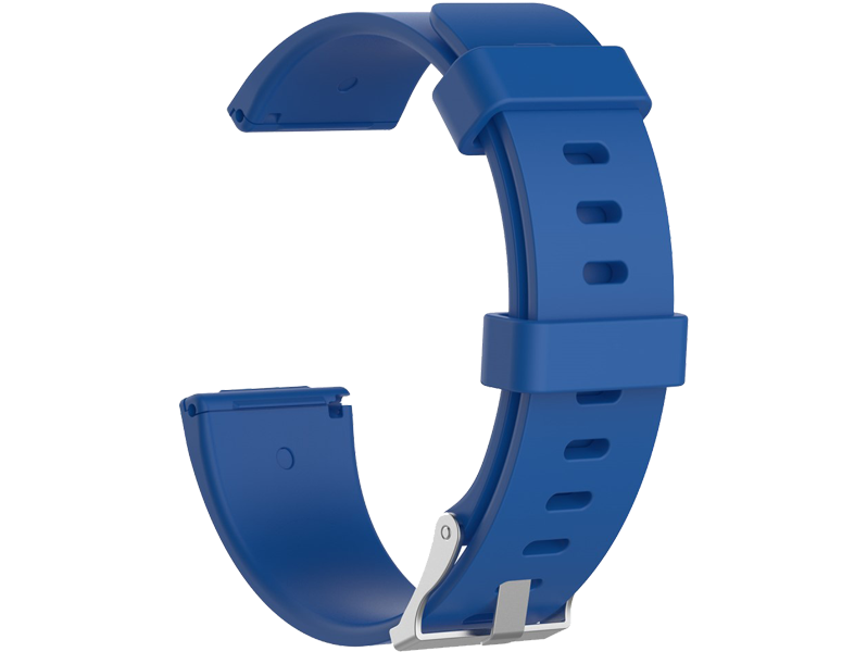 Silicone Rem Til Fitbit Versa / Versa Lite / Versa 2-Mørkeblå