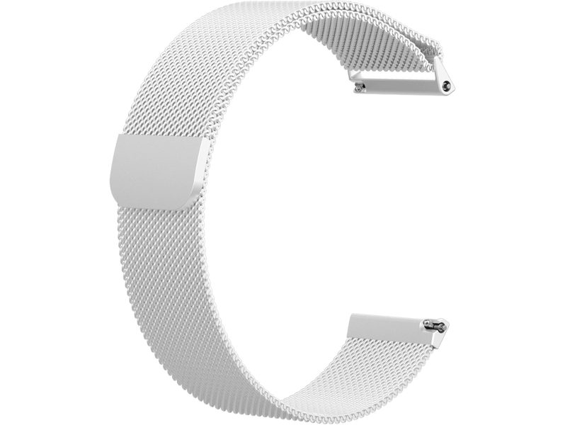 Cuneo Rem Til Fitbit Versa / Versa Lite / Versa 2-Sølv Fitbit Versa / Versa Lite