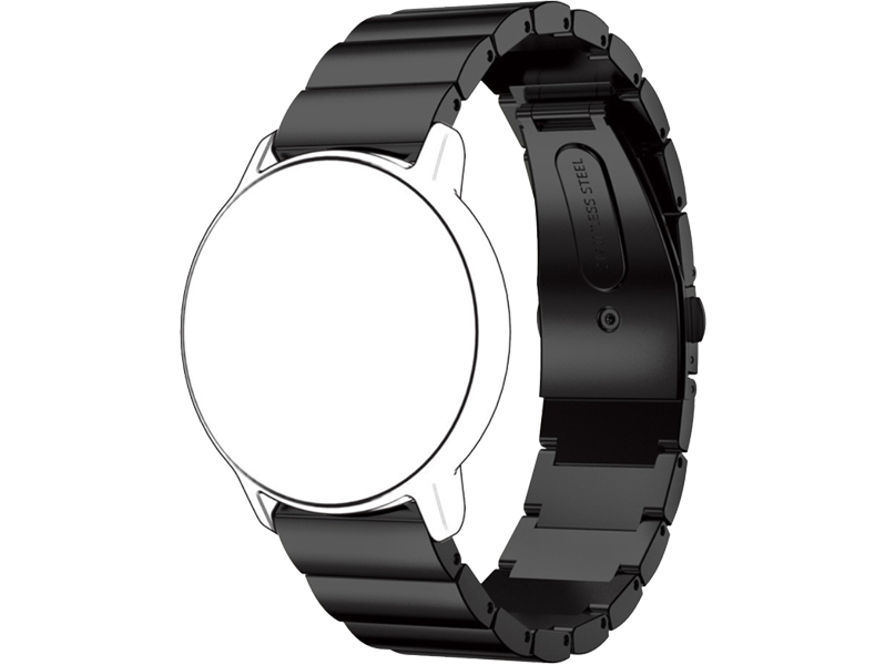 Arezzo rem til Samsung Galaxy Watch 3 41mm-Sort