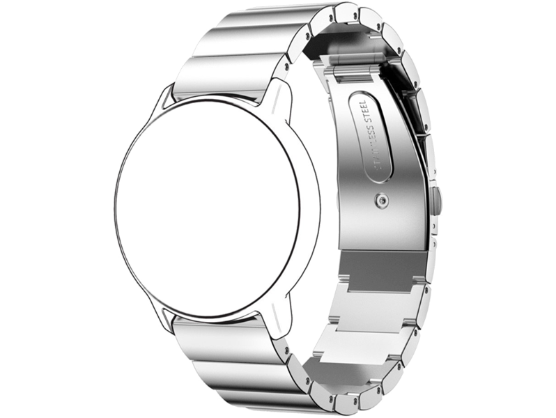 Evermart Arezzo Rem Til Garmin Vivomove 3 / Style / Luxe / Venu-Sølv Garmin Vivomove Style/Luxe