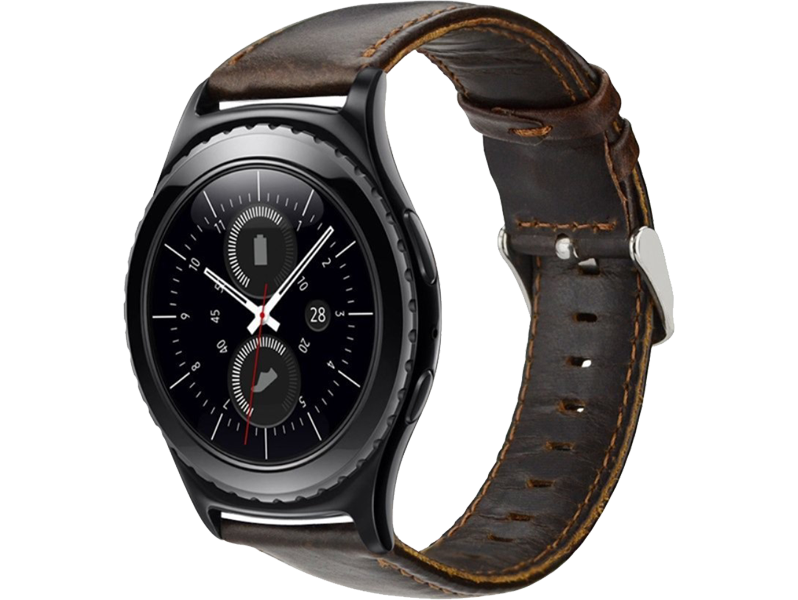 Genuine Læder Rem til Samsung Galaxy Watch 4 Classic 42/46mm