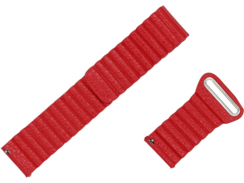 Evermart Magnetisk Loop Rem Til Garmin Vivomove 3 / Style / Luxe / Venu-Rød Garmin Vivomove Style/Luxe