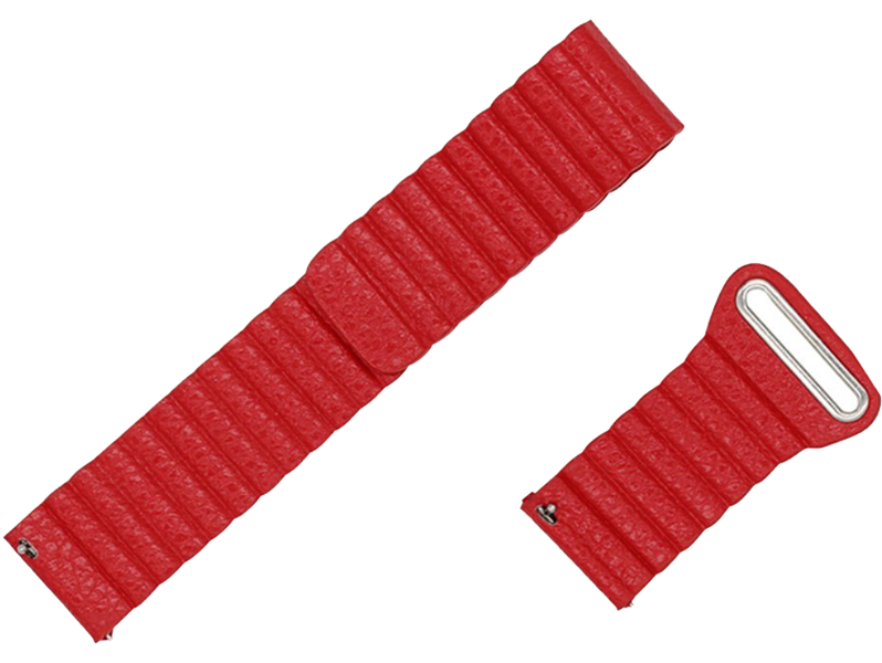 Magnetisk Loop rem til Samsung Galaxy Watch Active 2 40/44mm-Rød