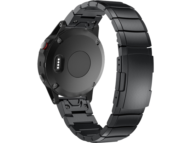 Arezzo rem til Garmin Fenix 3 / 3 HR / 5X / 5X Plus / 6X / 6X Pro-Sort