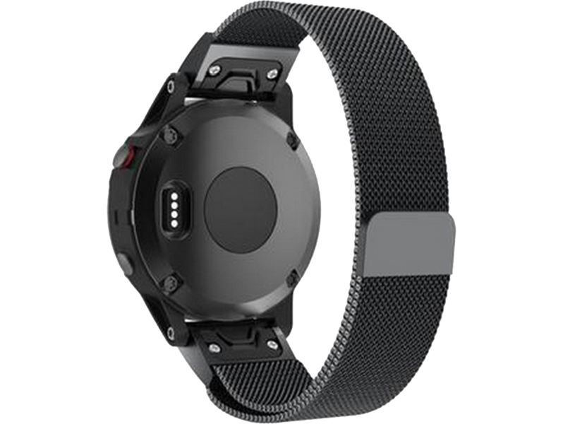 Mesh rem til Garmin Fenix 3 / 3 HR / 5X / 5X Plus / 6X / 6X Pro-Sort