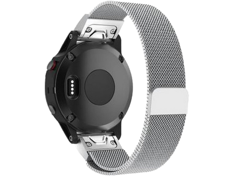 Evermart Mesh Rem Til Garmin Tactix Bravo / Charlie-Sølv Garmin Tactix Bravo