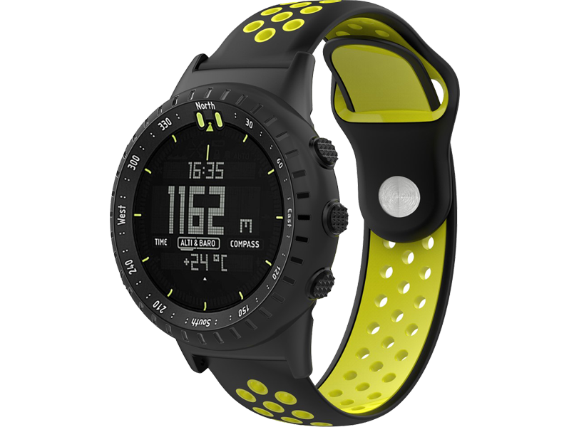 Tosidet Silicone Rem Til Suunto Core-Gul Suunto Core