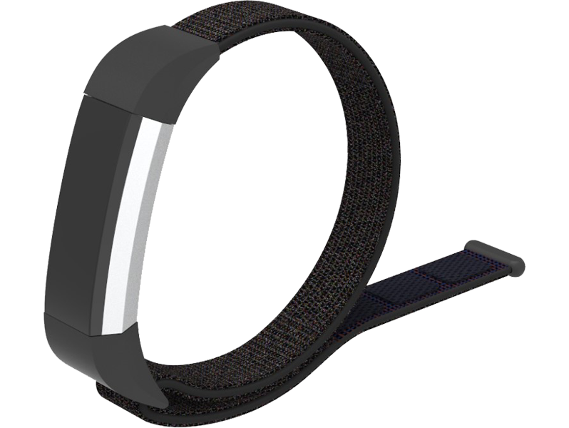 Velcro nylon rem til Fitbit Alta / Alta HR / Ace 1