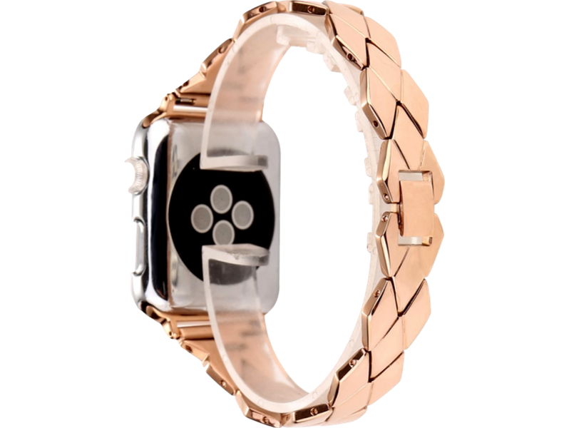 Finestra metal rem til Apple Watch-RosaGuld-38/40 mm