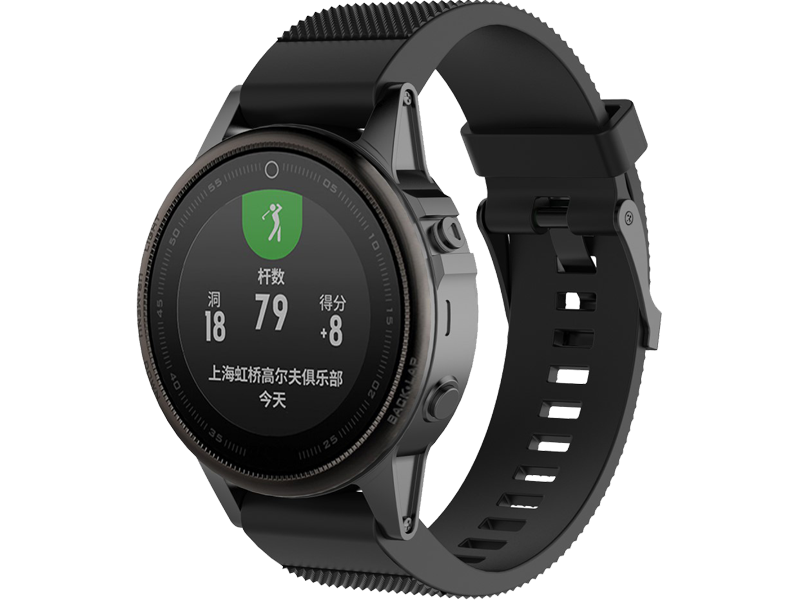 Silicone rem til Garmin Fenix 5S / 5S Plus / 6S / 6S Pro