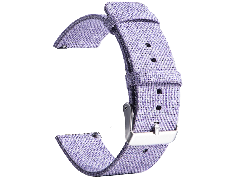 Nylon rem til Samsung Galaxy Watch 3 41mm-Lilla