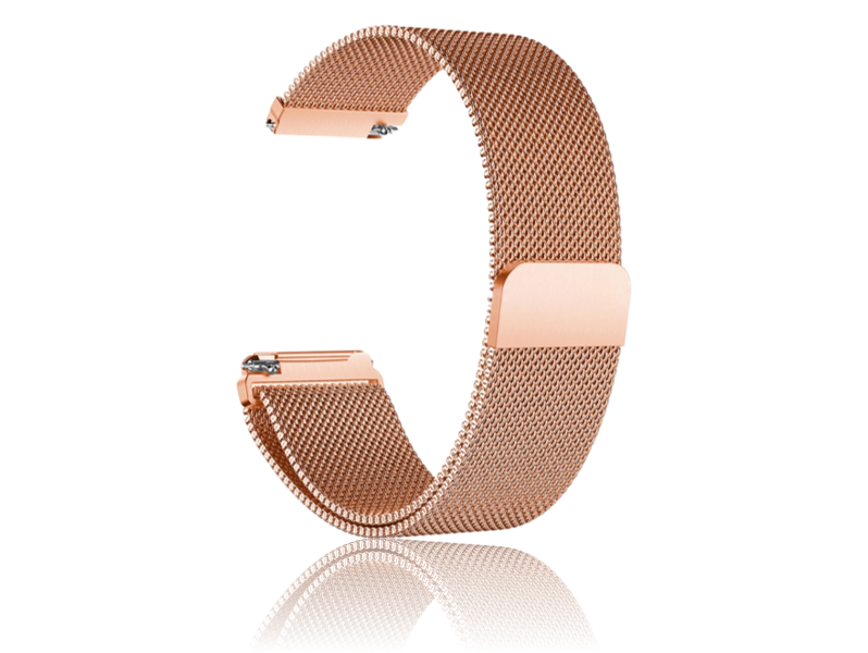 Cuneo Rem Til Garmin Vivomove 3S / Vivoactive 4S-Rosa Garmin Vivomove 3S
