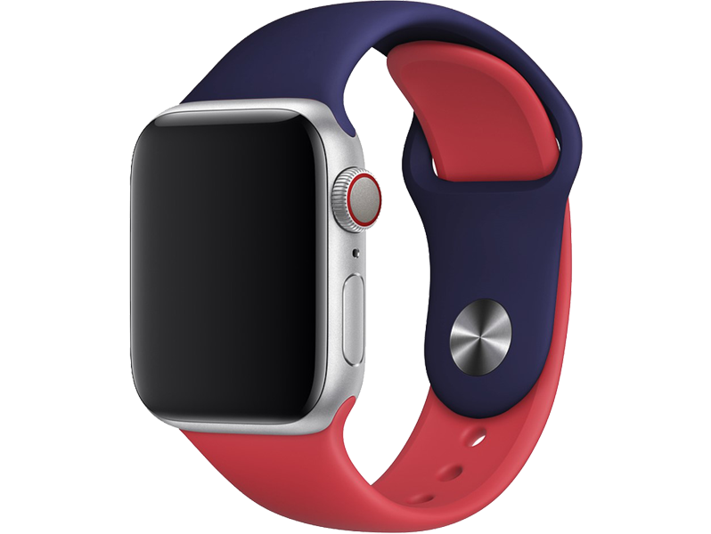 Tofarvet Siliconerem til Apple Watch 1 - 42mm