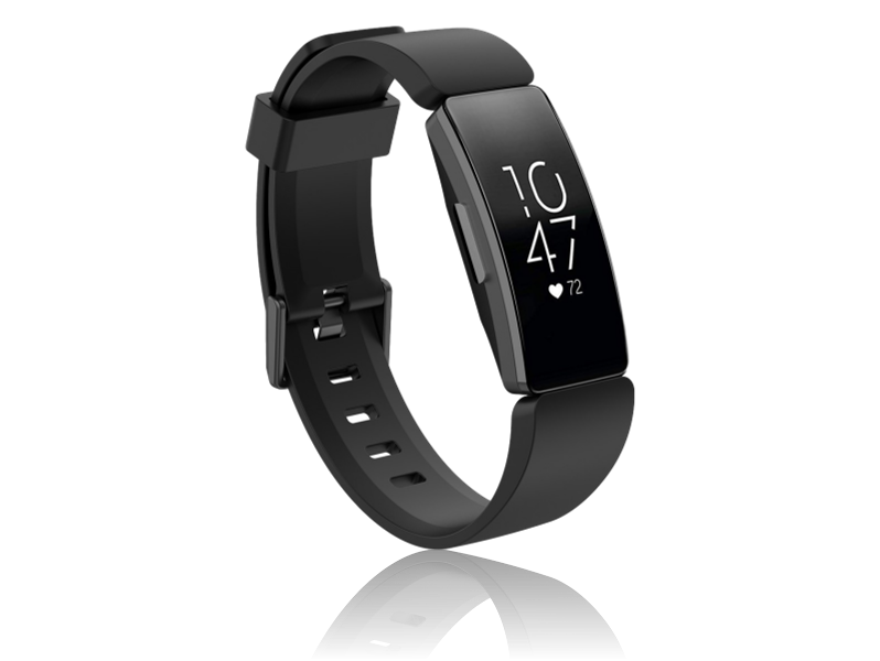 Silicone rem til Fitbit Inspire / Inspire HR & Fitbit Ace 2-Sort