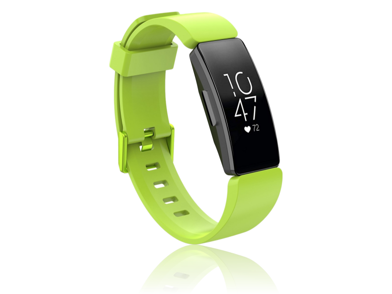 Silicone rem til Fitbit Inspire / Inspire HR & Fitbit Ace 2-Grøn