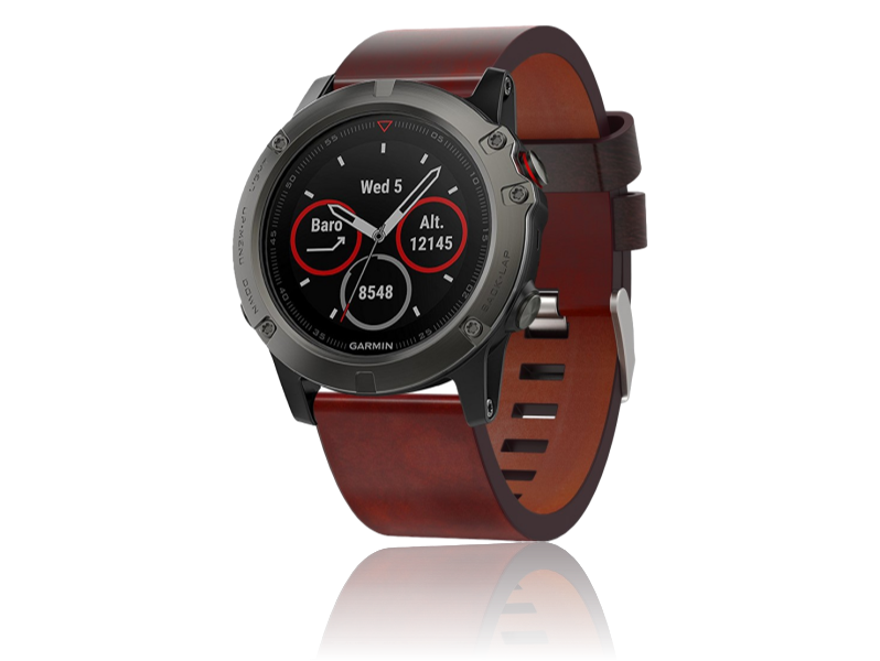 Pu Læder Rem Til Garmin Tactix Bravo / Charlie Garmin Tactix Bravo