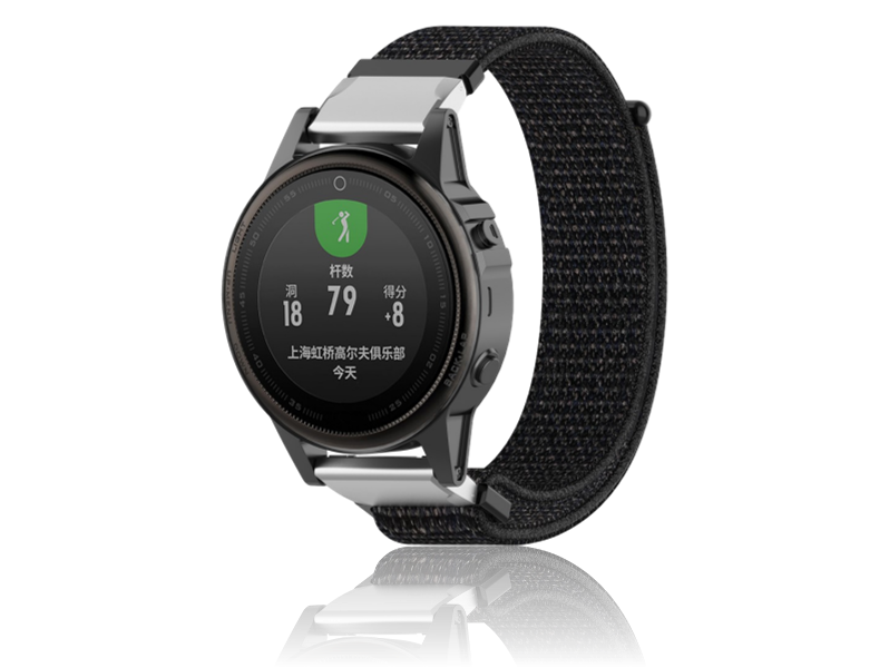 Suwon velcro rem til Garmin Fenix 5S / 5S Plus / 6S / 6S Pro