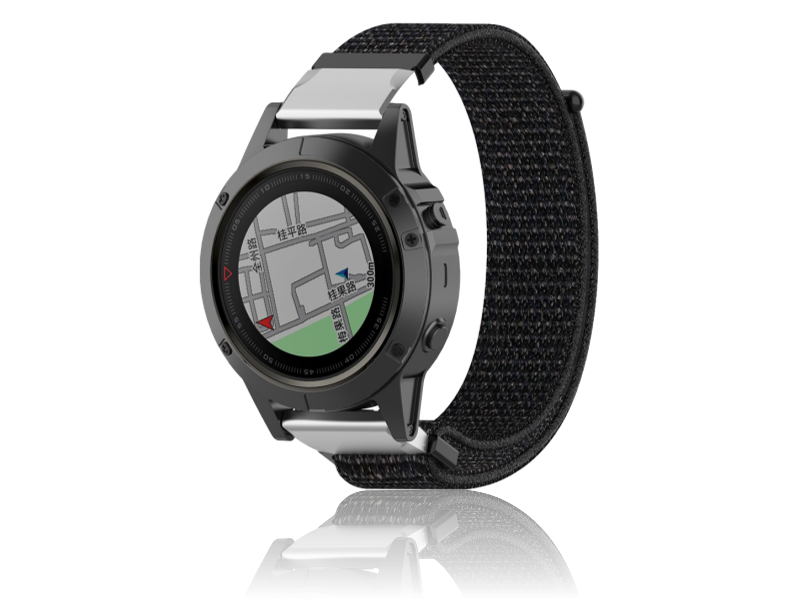 Evermart Velcro Rem Til Garmin Tactix Bravo / Charlie-Sort Garmin Tactix Bravo