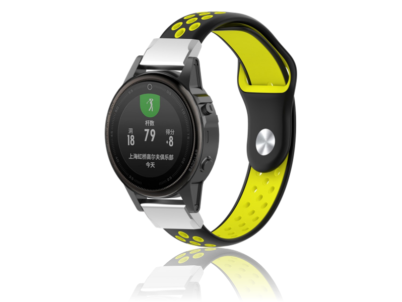 Sportsrem til Garmin Fenix 5S / 5S Plus / 6S / 6S Pro-Gul