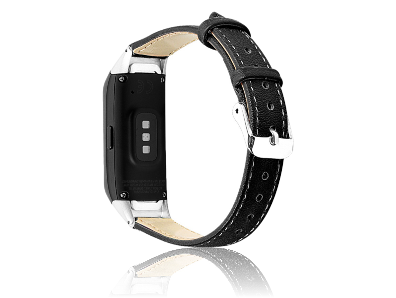 Læder Rem Til Samsung Galaxy Fit-Sort Samsung Galaxy Fit - R370