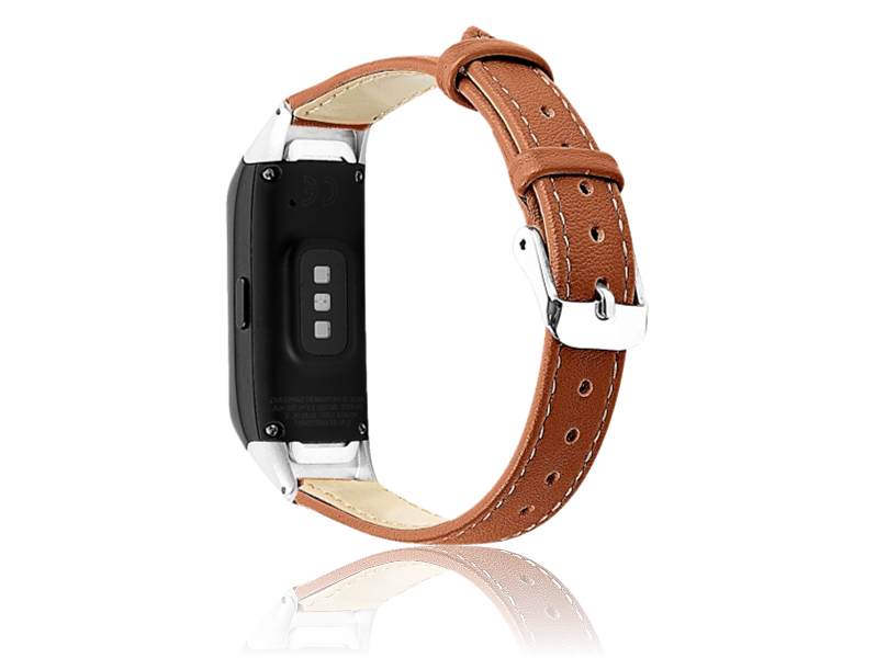 Læder Rem Til Samsung Galaxy Fit-Brun Samsung Galaxy Fit - R370