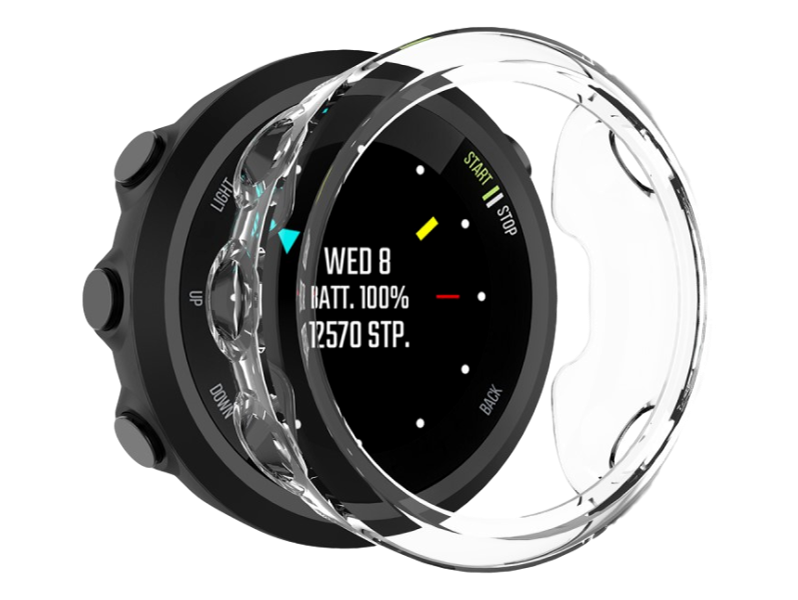 Tpu Cover Til Garmin Forerunner 45S-Gennemsigtig