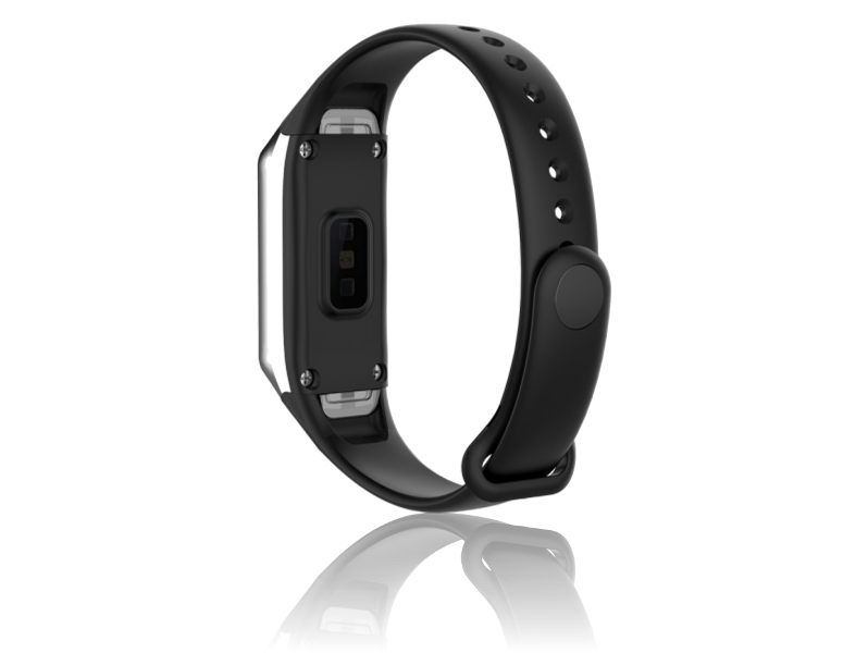 Silicone Rem Til Samsung Galaxy Fit-Sort Samsung Galaxy Fit - R370