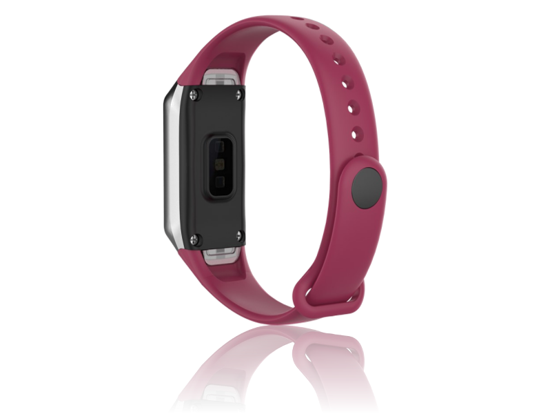 Evermart Silicone Rem Til Samsung Galaxy Fit-Rød Samsung Galaxy Fit - R370