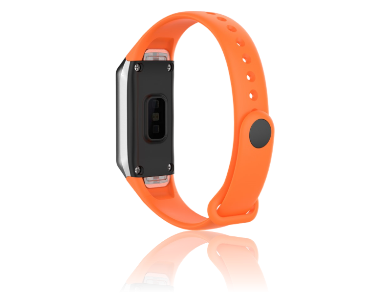 Evermart Silicone Rem Til Samsung Galaxy Fit-Orange Samsung Galaxy Fit - R370