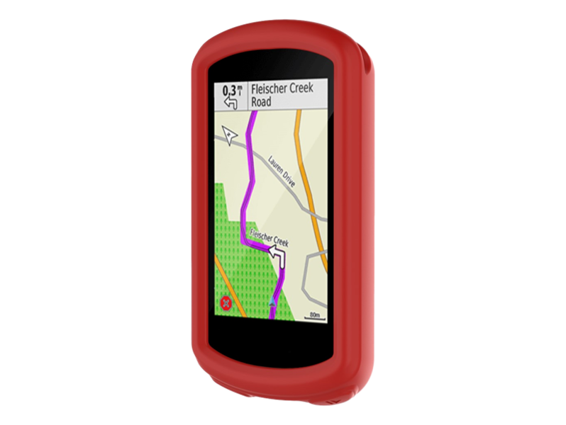 Silikone Cover til Garmin Edge 1030 / 1030 Plus-Rød