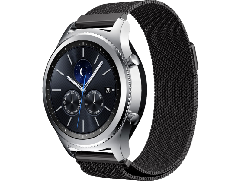 Cuneo rem i rustfrit stål til Samsung Gear S3 / Galaxy Watch 46mm