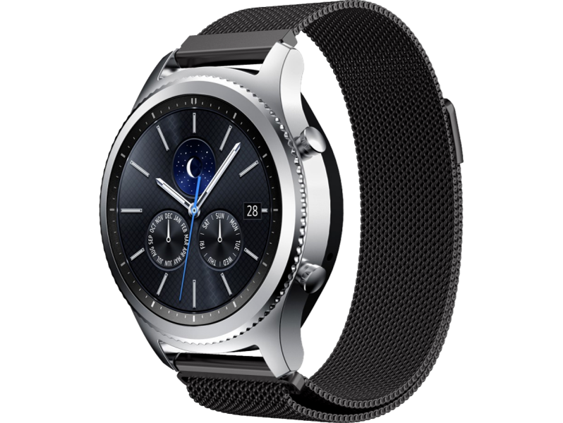 Cuneo rem til Samsung Galaxy Watch 3 45mm-Sort