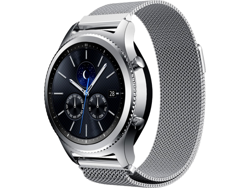 Evermart Cuneo Rem I Rustfrit Stål Til Samsung Gear S3 / Galaxy Watch 46Mm Samsung Galaxy Watch 46Mm