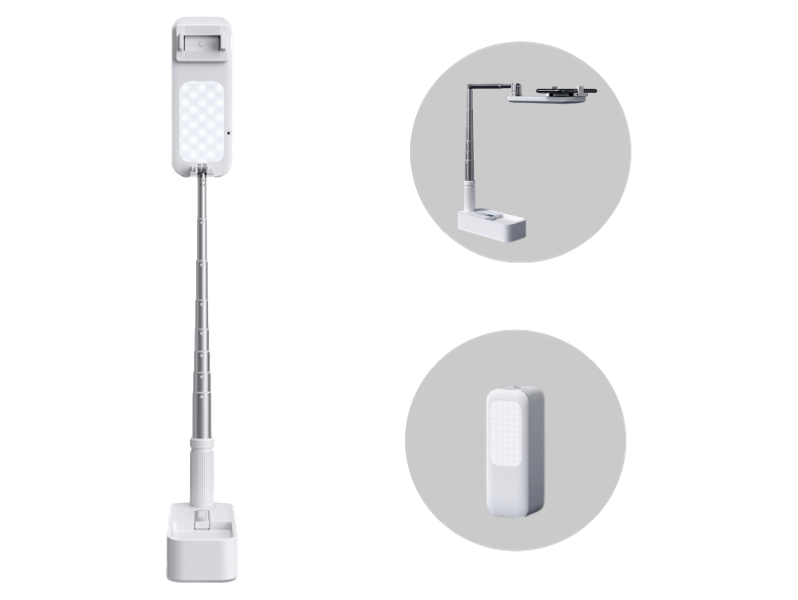  Multifunktionel Monopod til Smartphones m. Lys
