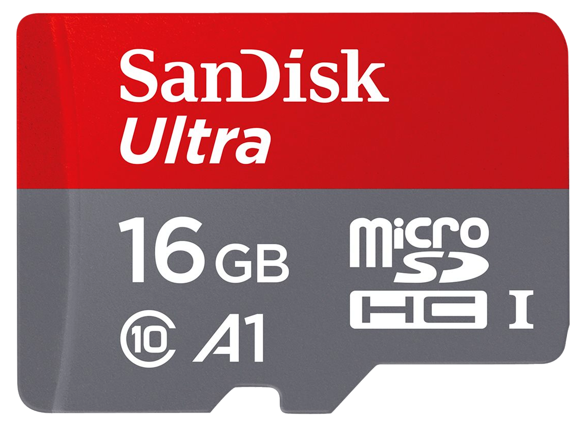 SanDisk Ultra 16GB microSD inkl. adapter