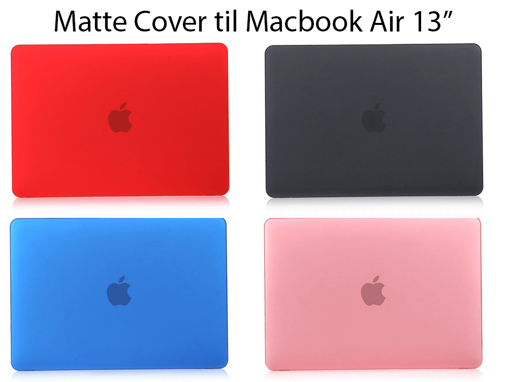 Matte Cover Til Macbook Air 13" Computer Sleeves Efter Materiale